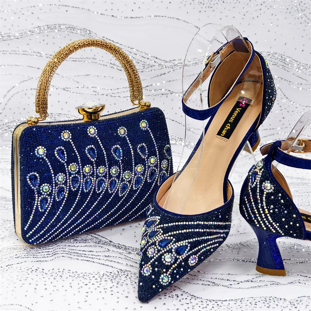 EdleessFashion Italian Shoes And Bag Sets HZ1-1 – product view 4