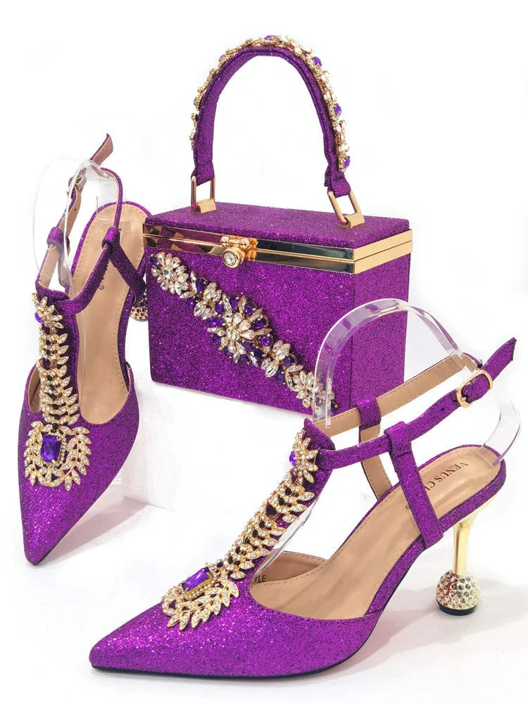 Italian Shoe and Bag Set New HUY1-11