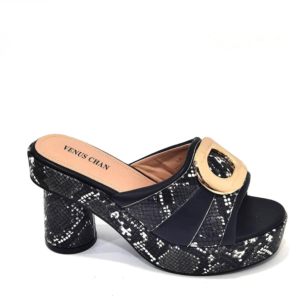 Elegant Ladies High Heels Peep Toe Shoes with Bag Set HYRE654 – product view 3