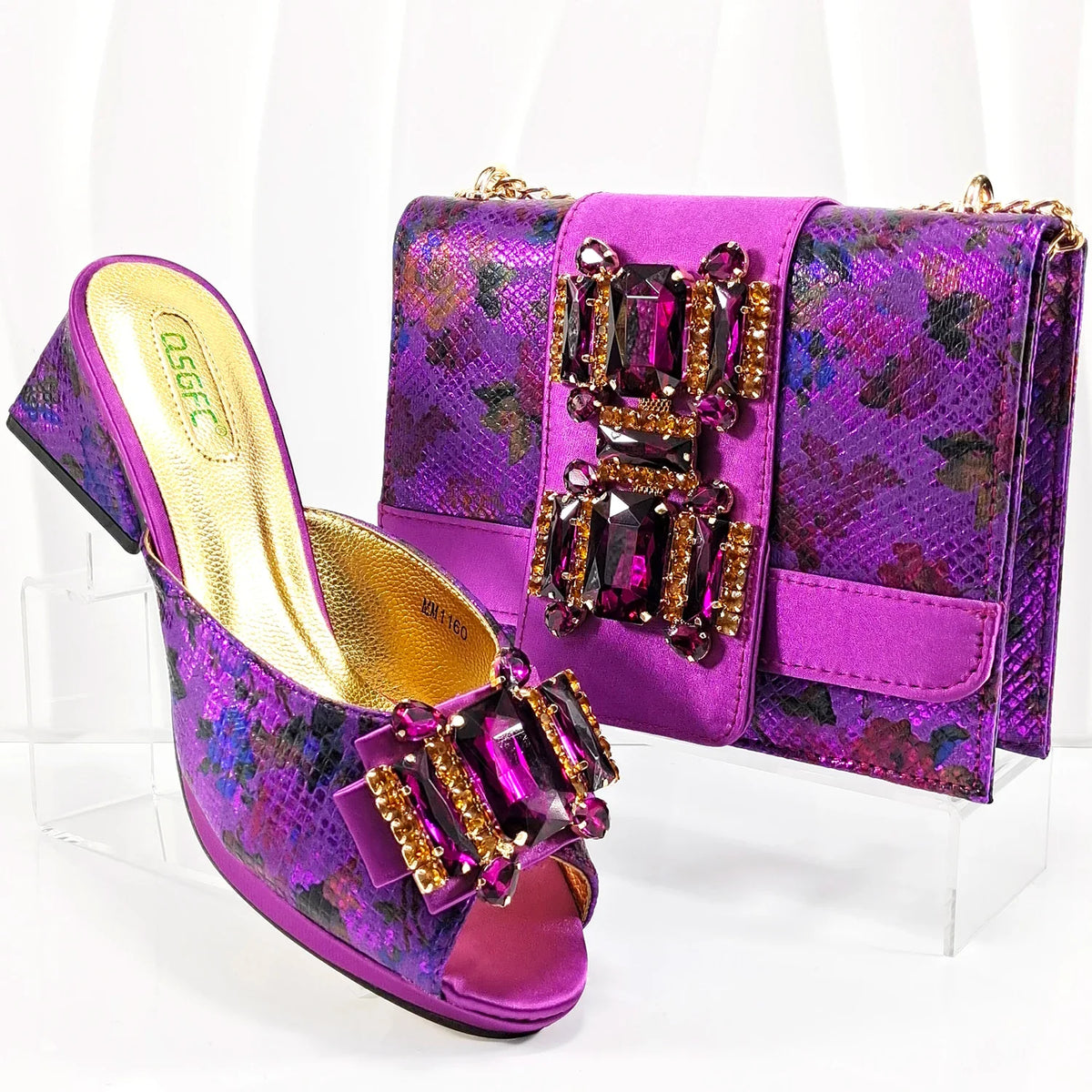 EdleessFashion Shoes And Bag Matching Set For Party HAA1-9 β product view 5