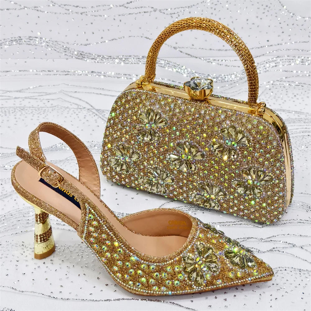New Italian Shoe and Bag Set EDHM1-1