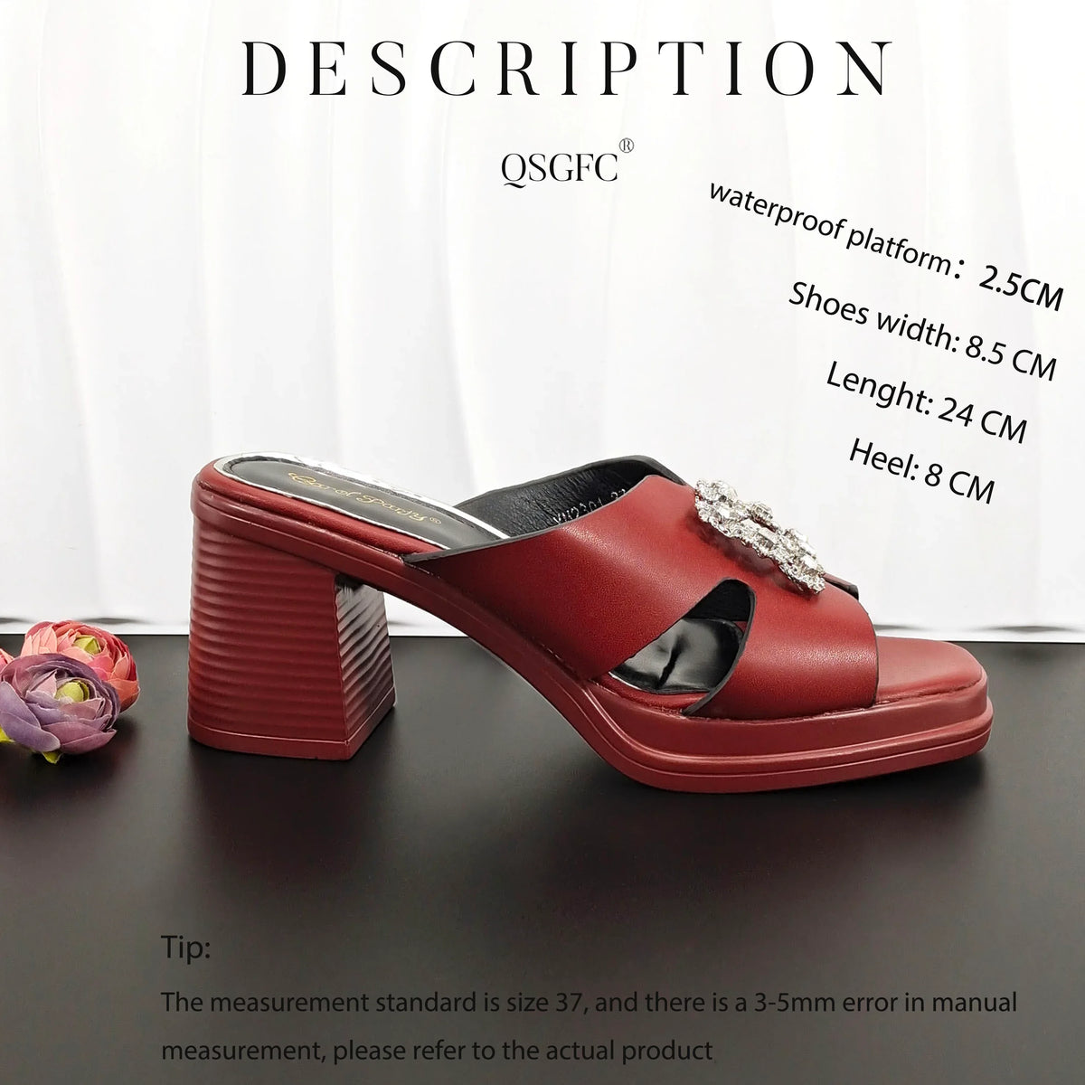 Latest Women Summer Toe Shoes and Bag Set ED135 – product view 4