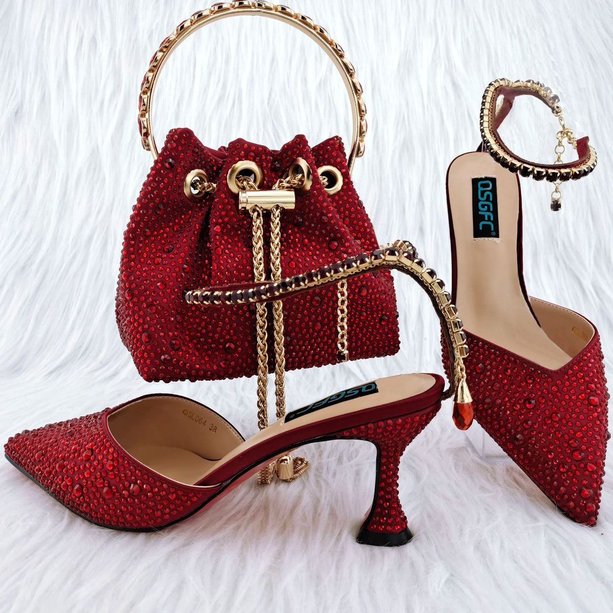 New Arrival Shoes and Bag Set HGY1-26 – product view 4