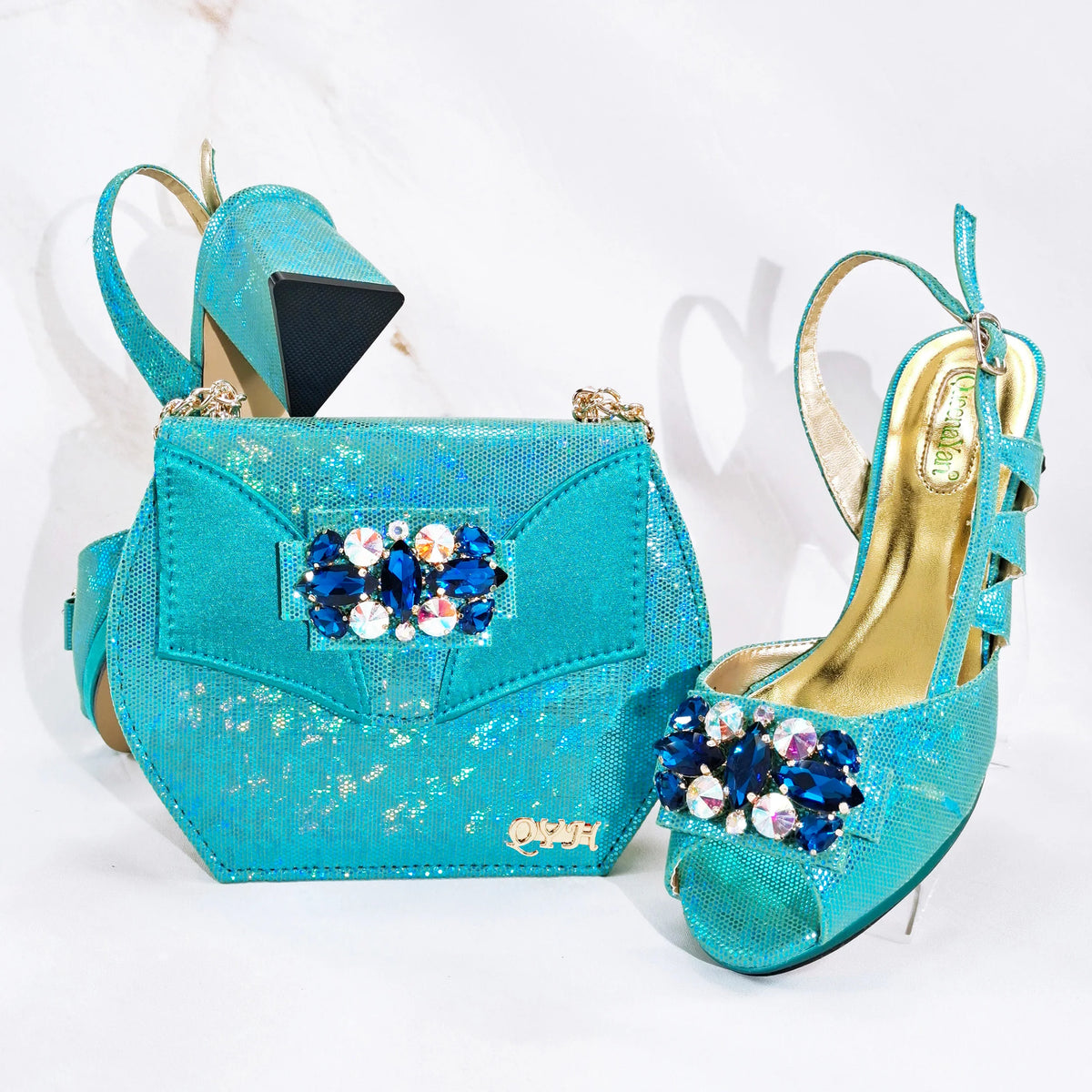Italian Shoes And Bag Sets HS1-1