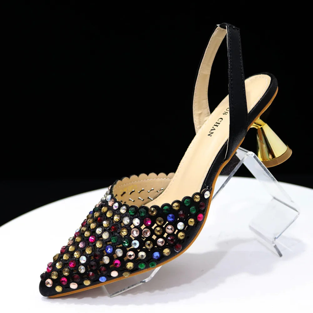 New Diamond Design Shoe and Bag Set ED221 – product view 19