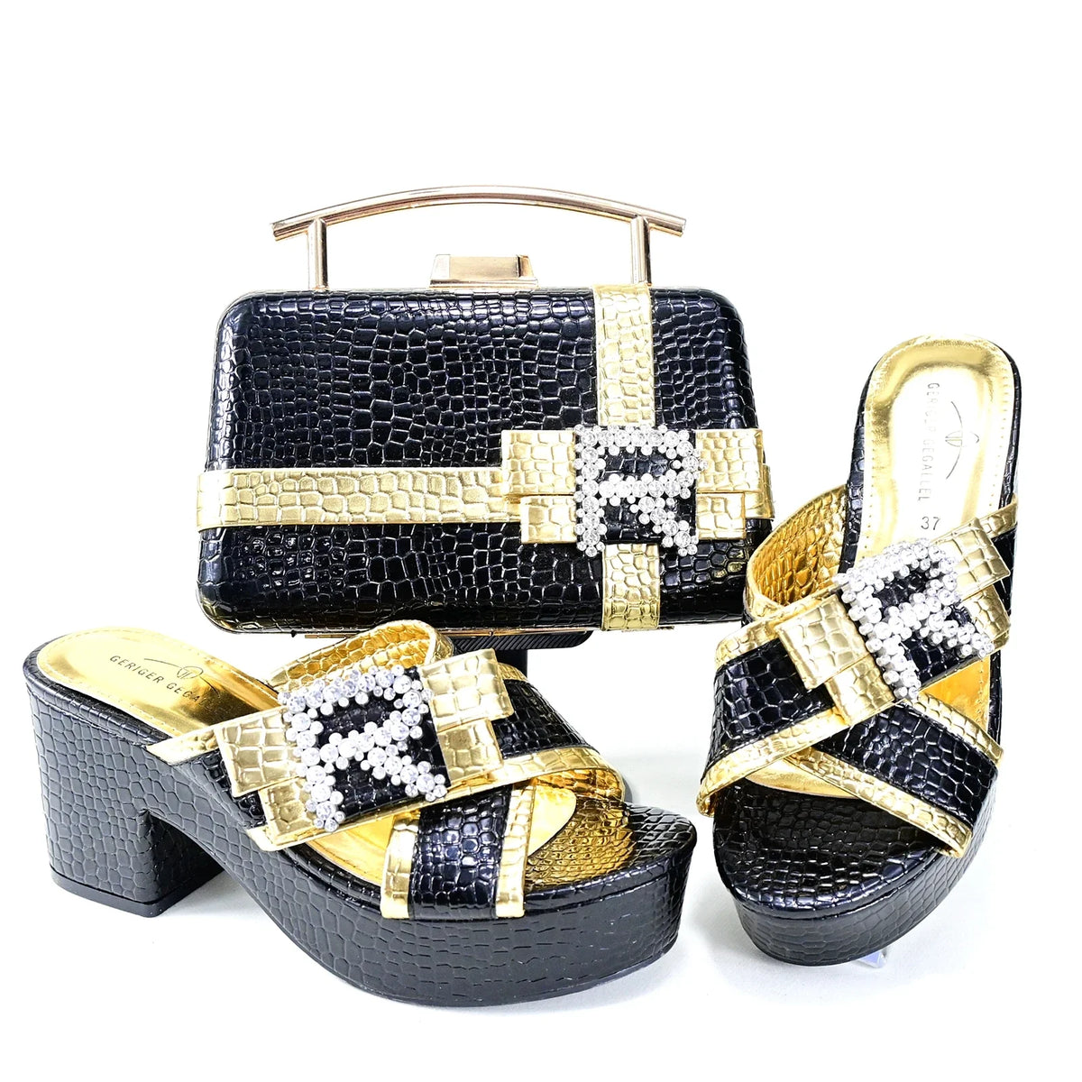 EdleessFashion New Shoes And Bag Matching Set HRT1-8 – product view 2