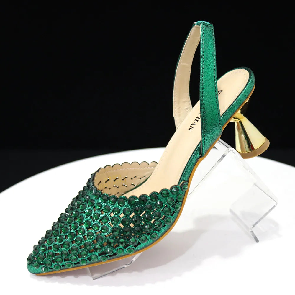 New Diamond Design Shoe and Bag Set ED221 – product view 13