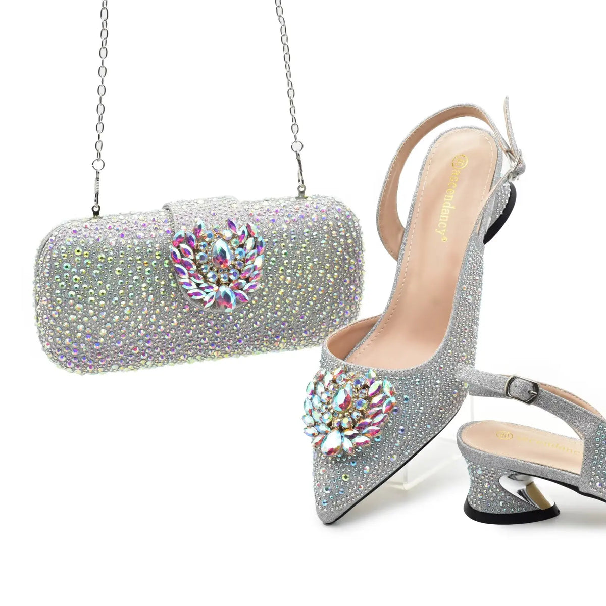 EdleessFashion Matching Women Shoe and Bag Set HAS1-1 – product view 5