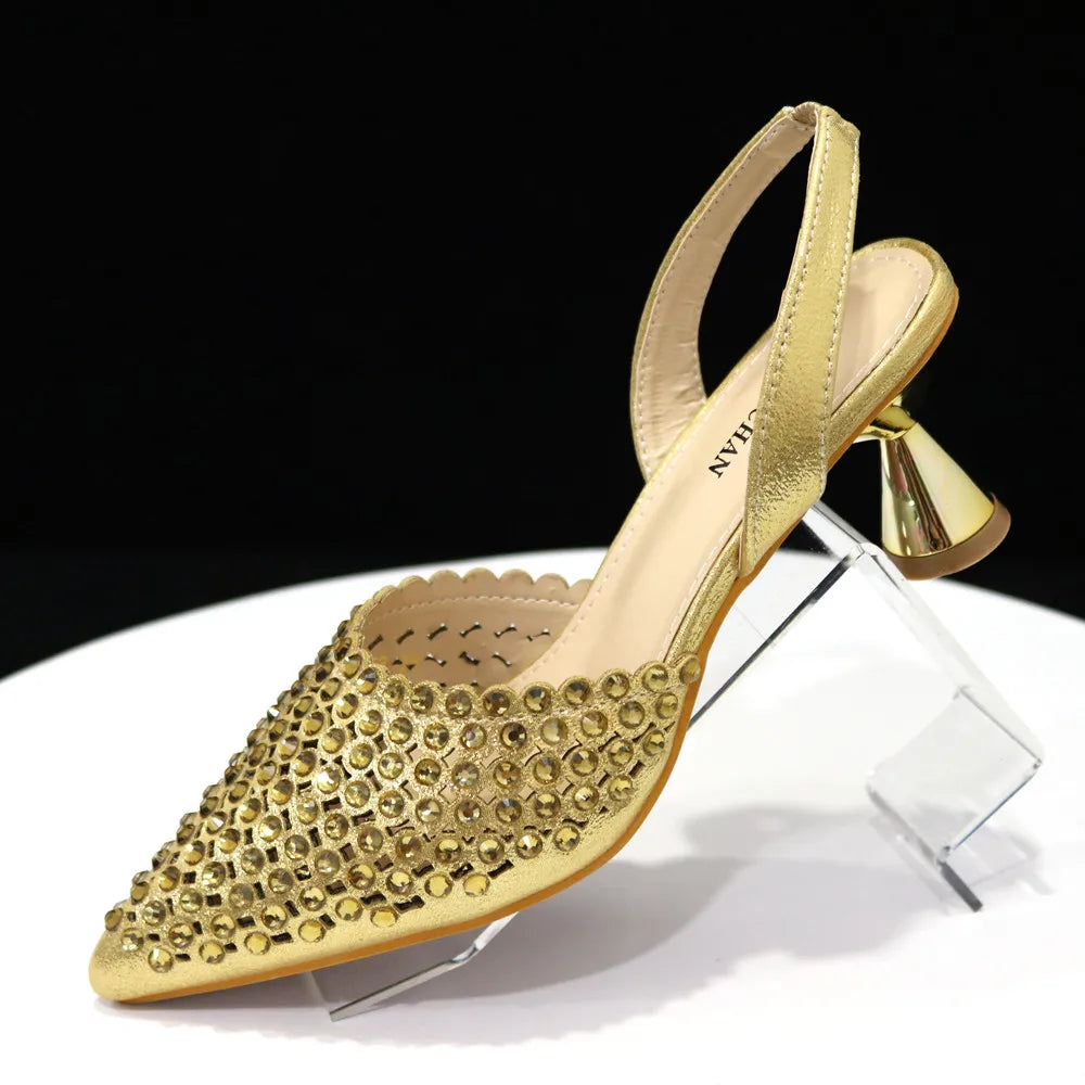 New Diamond Design Shoe and Bag Set ED221 – product view 18