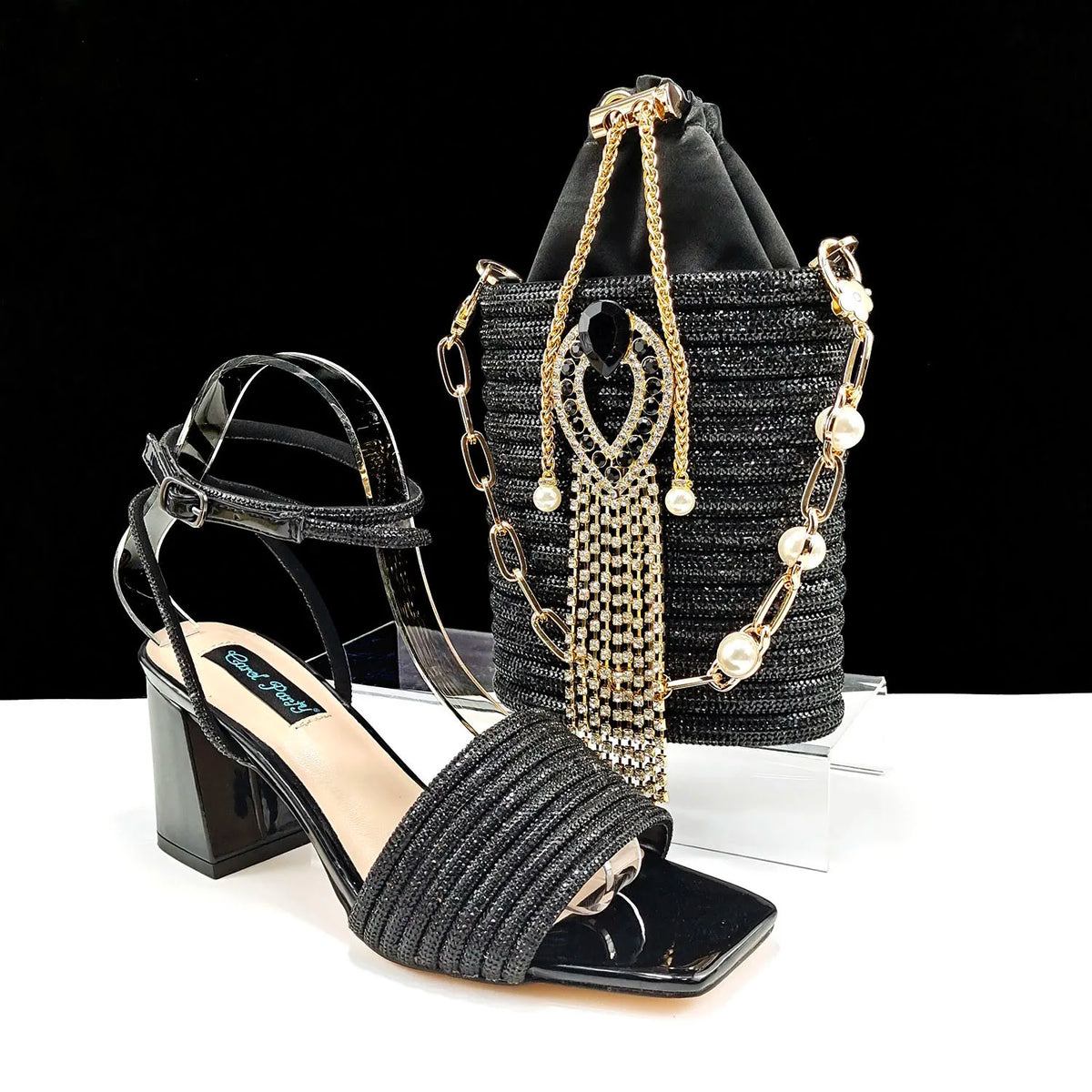 Lastest Ladies Shoes with Matching Bag Set HJJ1-23