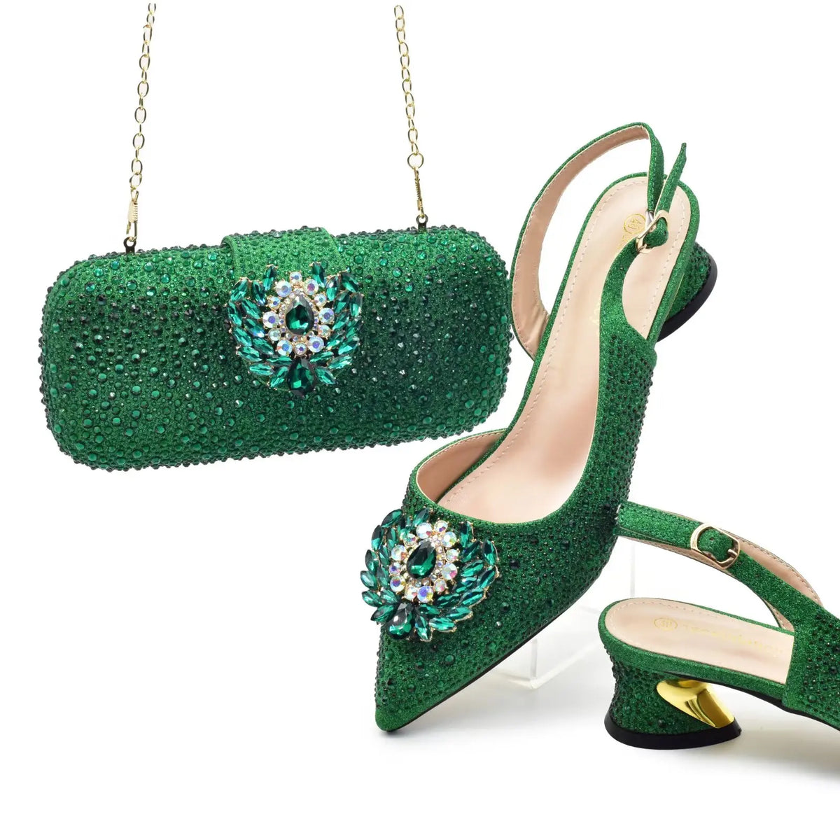 EdleessFashion Matching Women Shoe and Bag Set HAS1-1 – product view 4