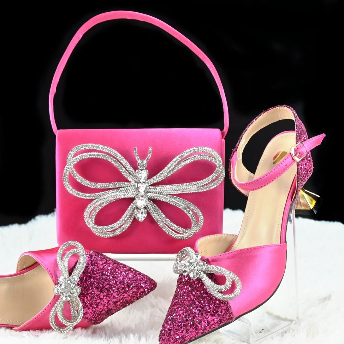 High Quality Style Ladies Shoes And Bags Set HGH1-8 – product view 4