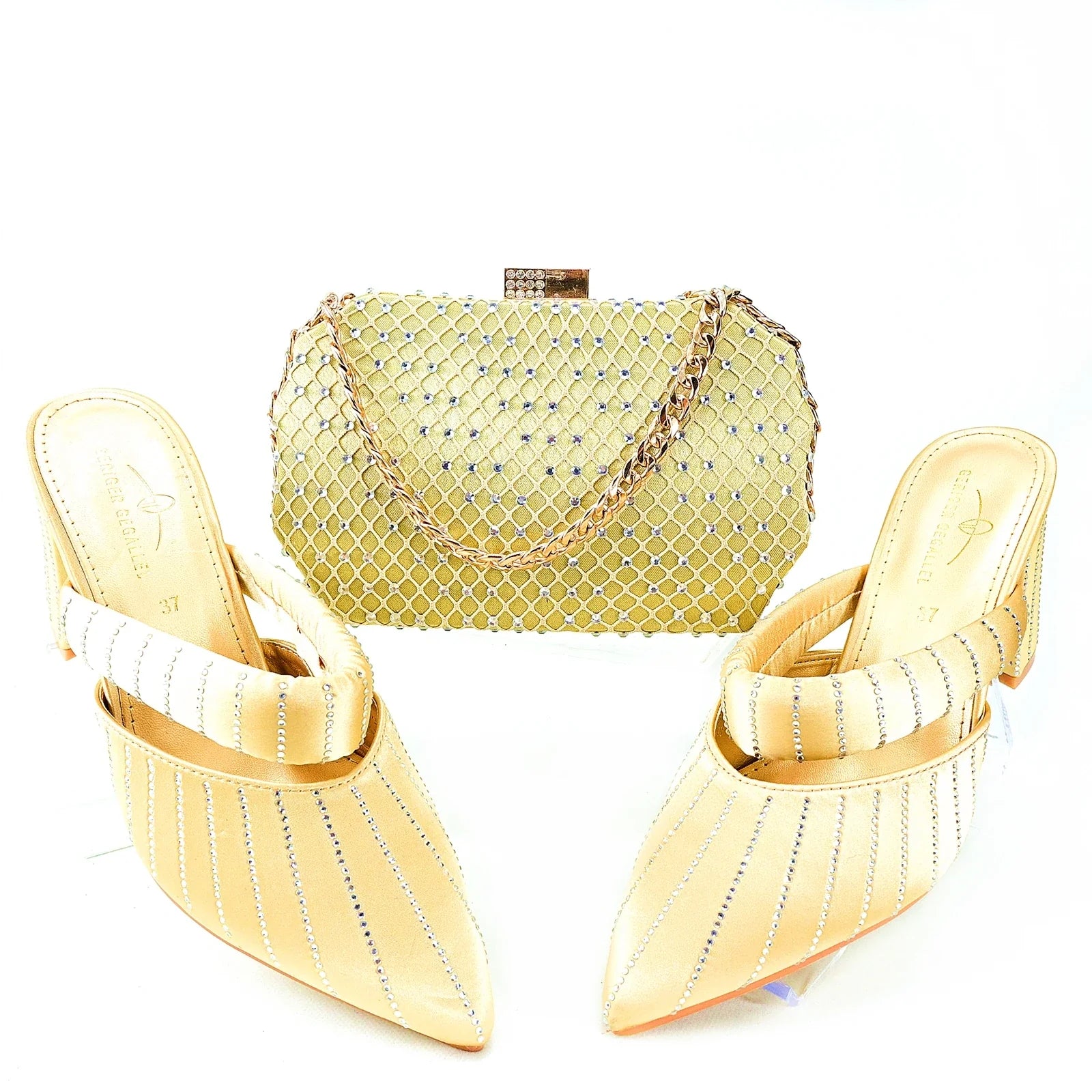 Ladies Shoes Matching Bag Set TR1-2