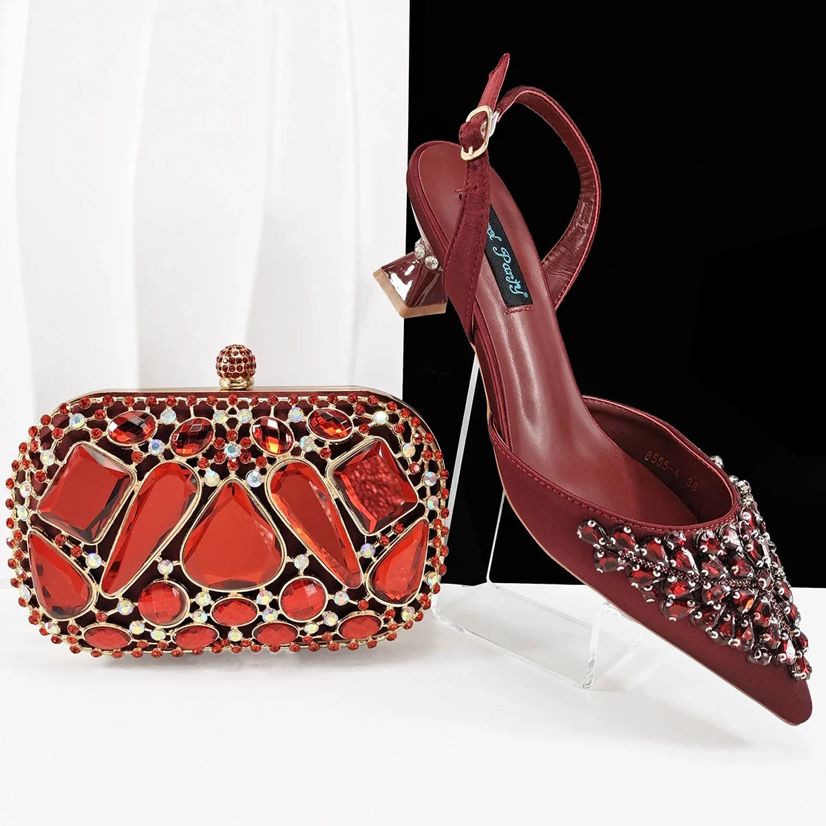 EdleessFashion New Italian Shoe and Bag Set New HZX1-6 β product view 5