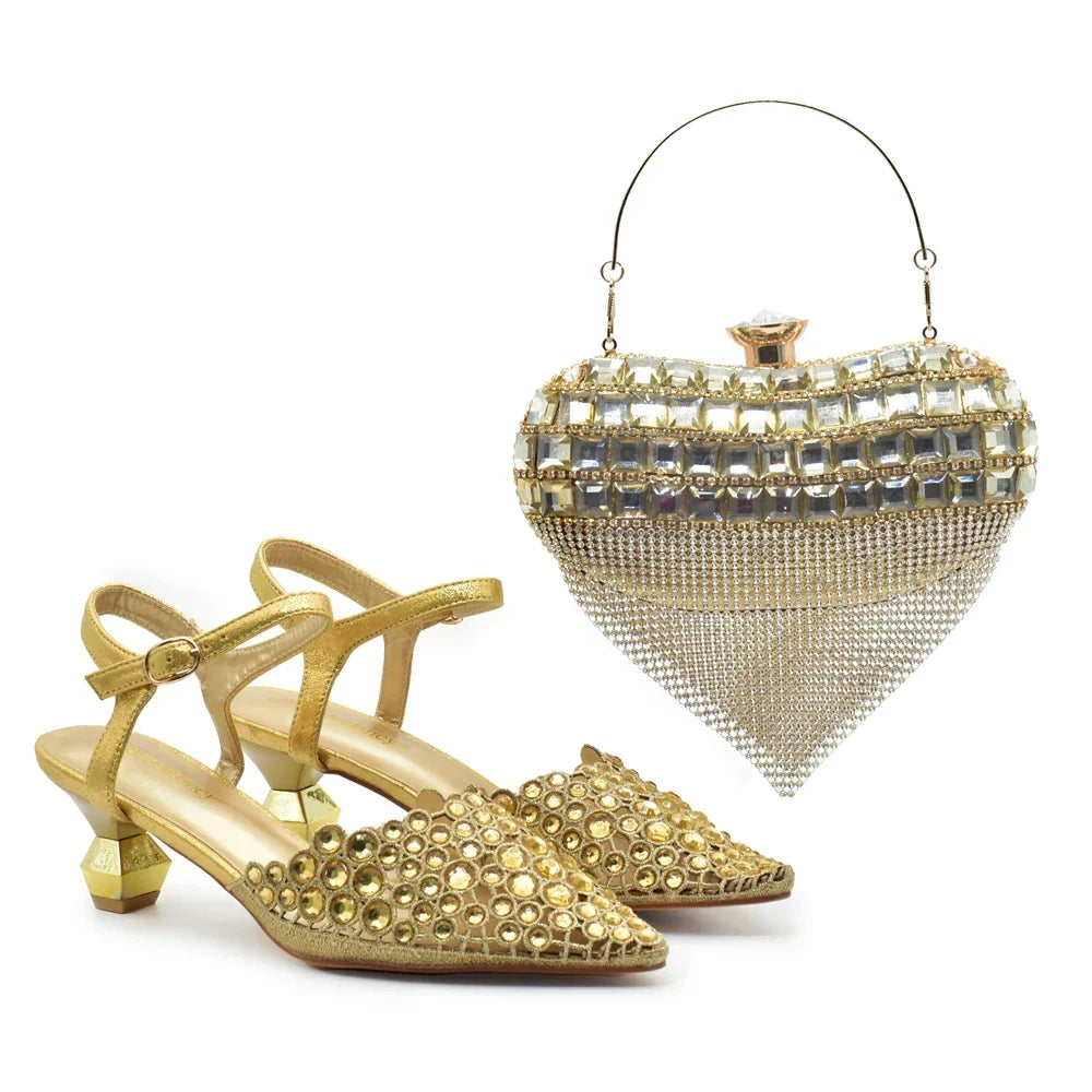 Italian Shoes And Bag Sets EDS1-3