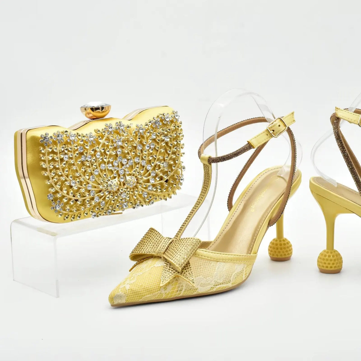 EdleessFashion New Arrival Shoes and Bag Set HOA1-10 β product view 5