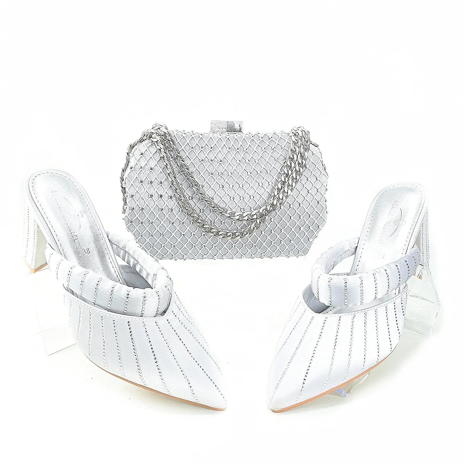 Ladies Shoes Matching Bag Set TR1-2
