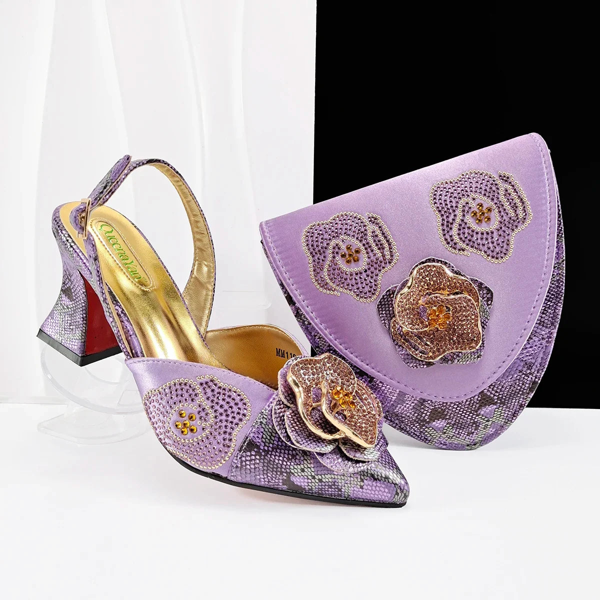 EdleessFashion New Shoes And Bag Matching Set SF1-2 β product view 4