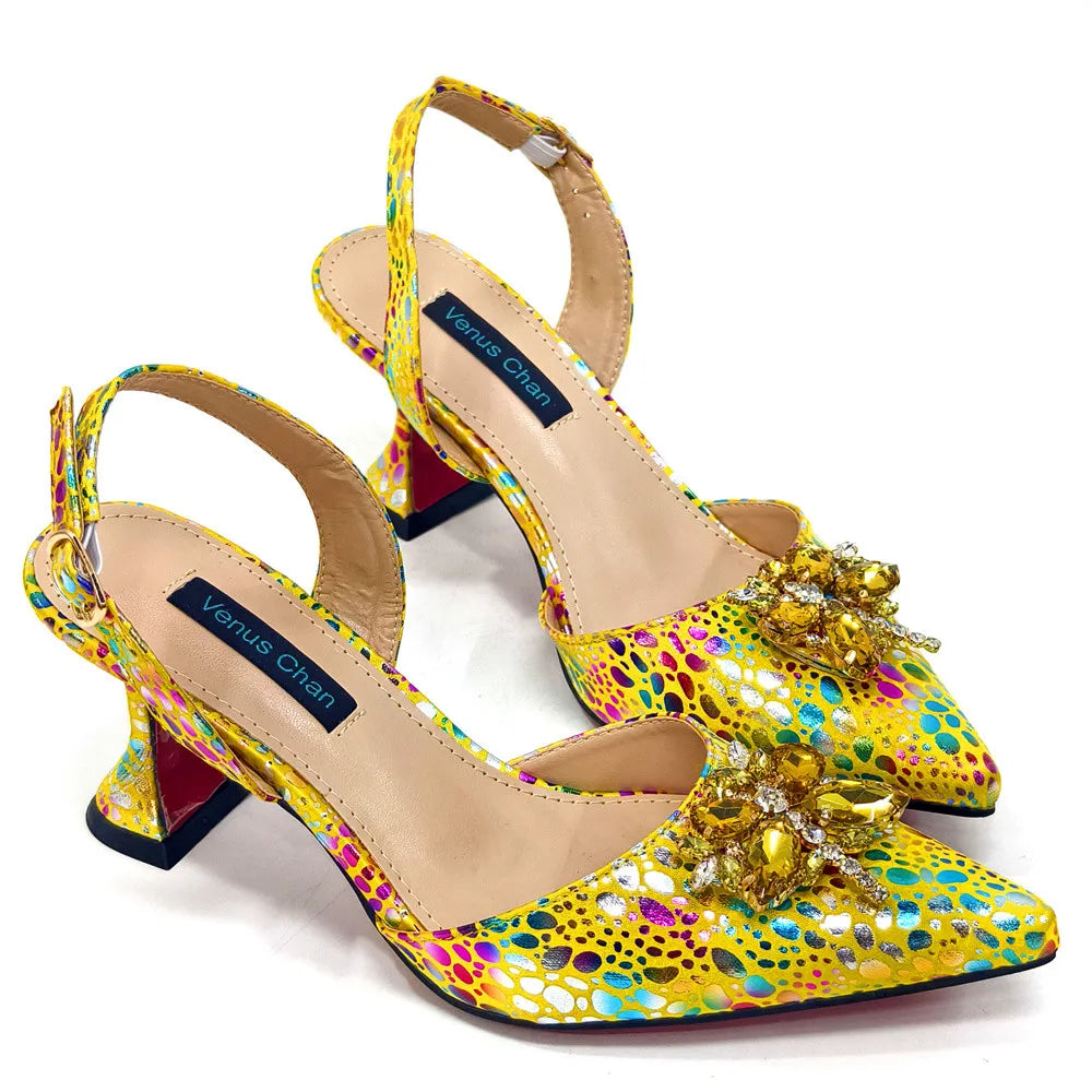 New Ladies Heels And Matching Bag Set EDNBG54 – product view 3