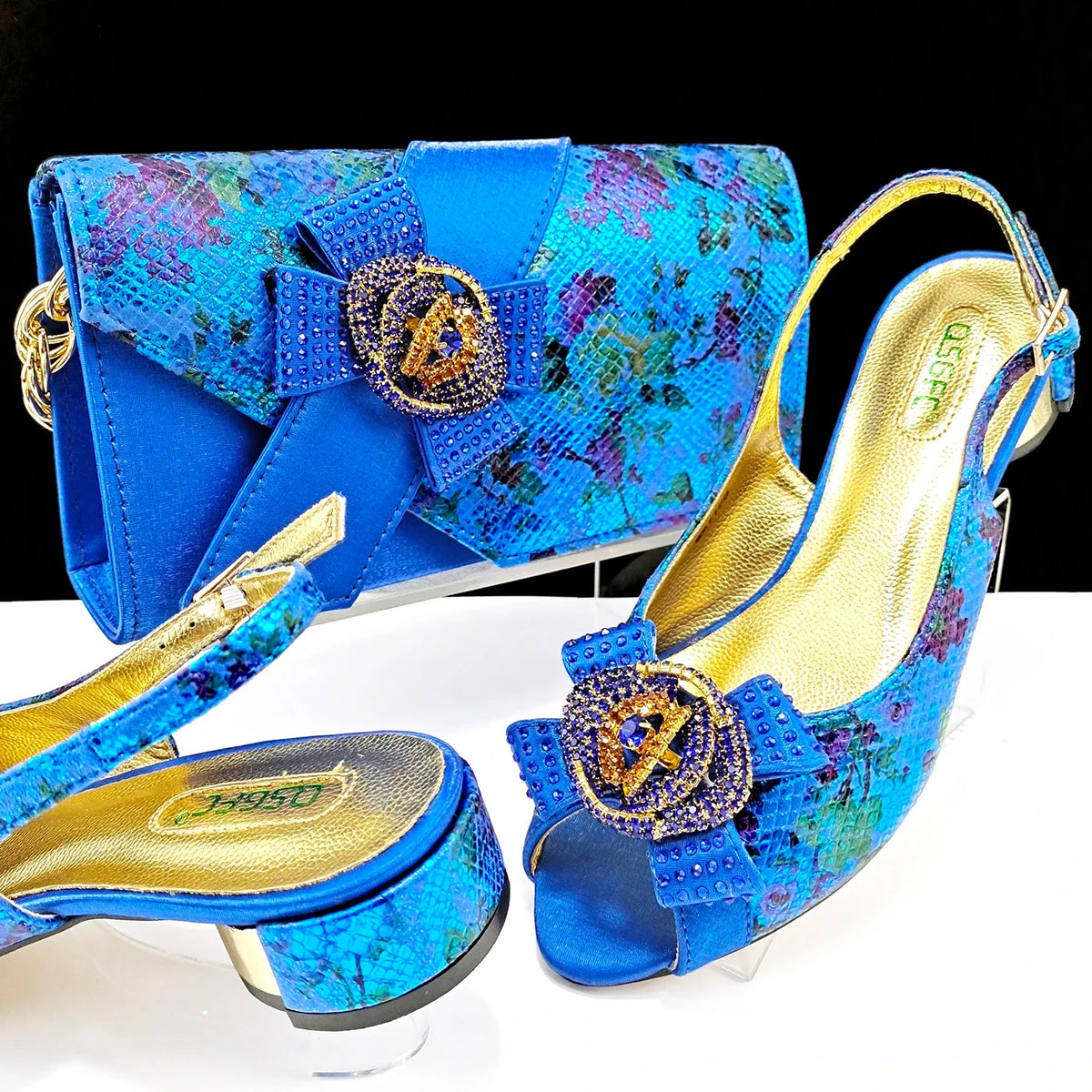 EdleessFashion Italian Shoes With Matching Bags HQS1-4 β product view 7