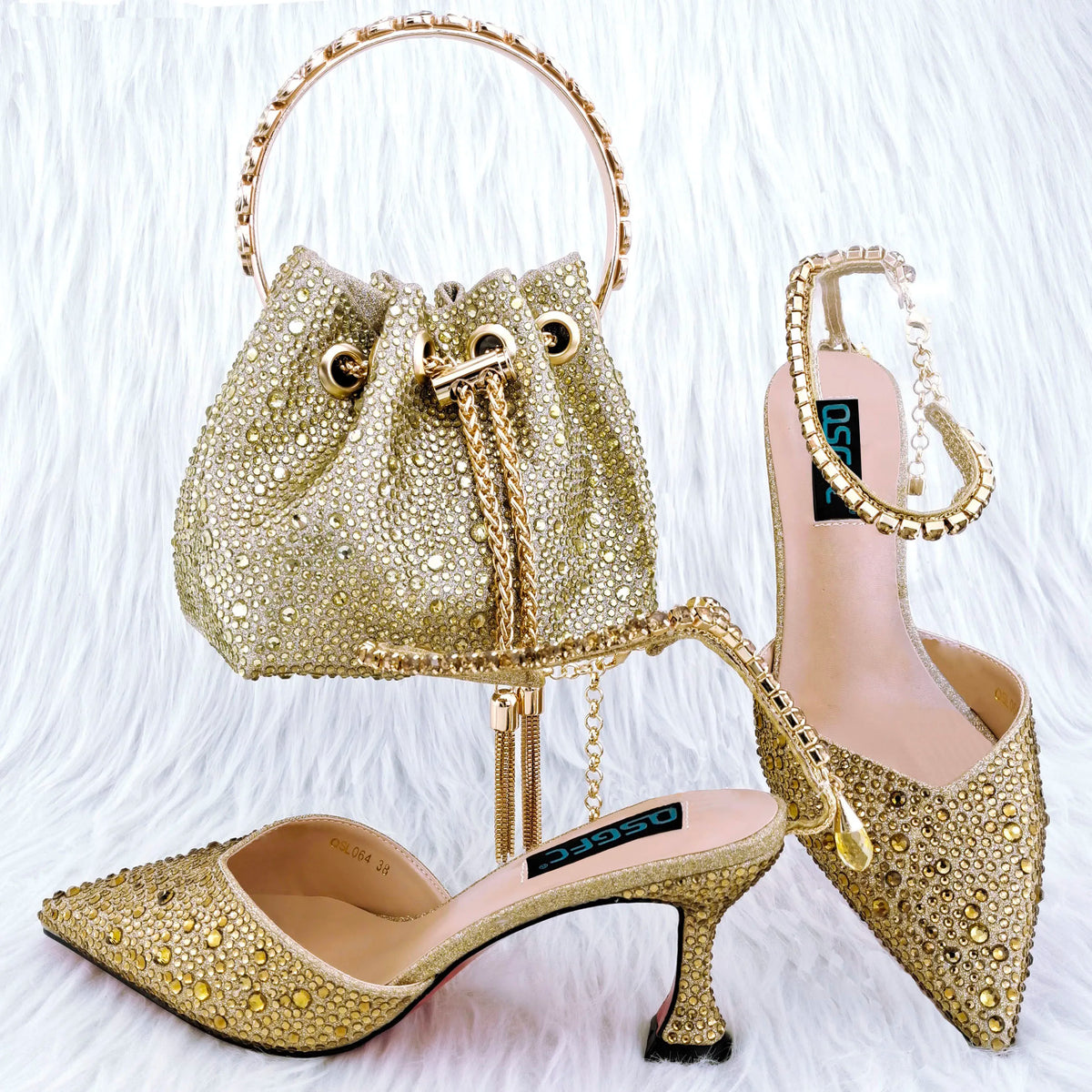 New Arrival Shoes and Bag Set HGY1-26 – product view 9