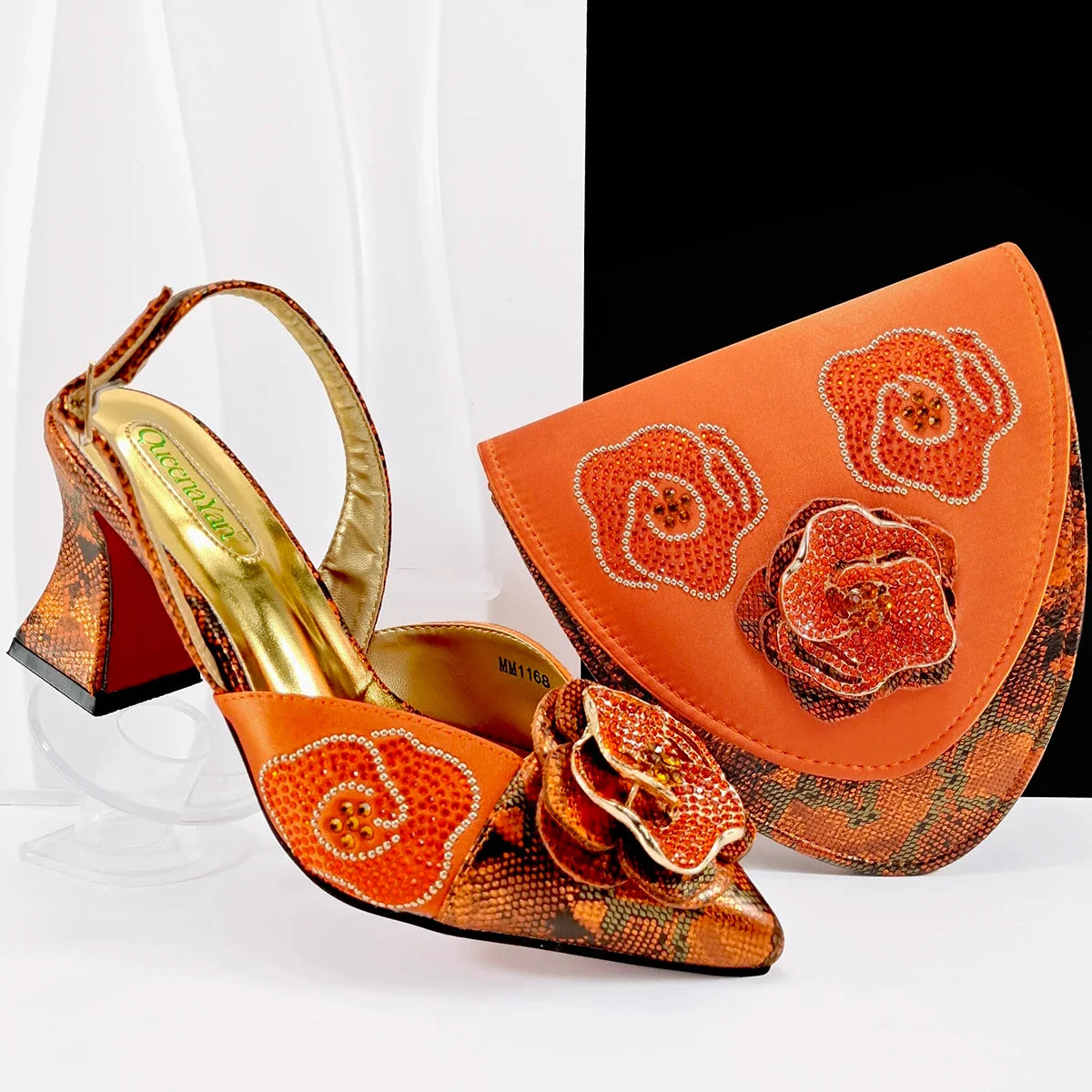 EdleessFashion New Shoes And Bag Matching Set SF1-2 β product view 7
