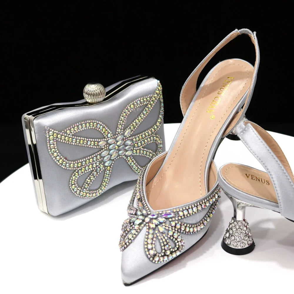 Italian Shoes And Bag Sets HJK1-17