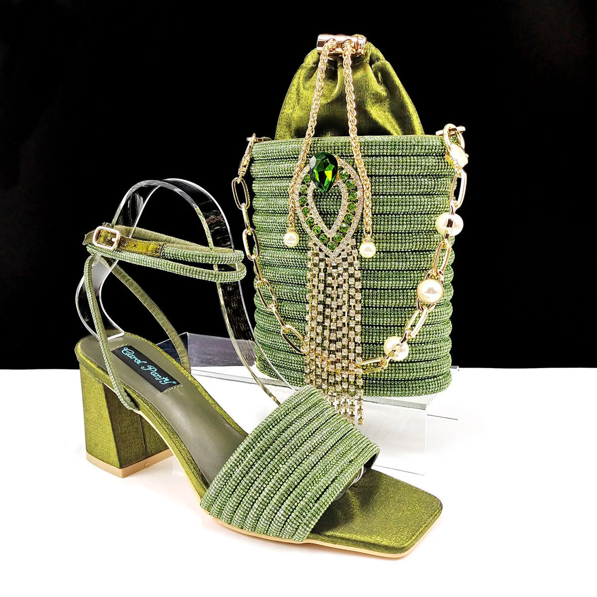Lastest Ladies Shoes with Matching Bag Set HJJ1-23