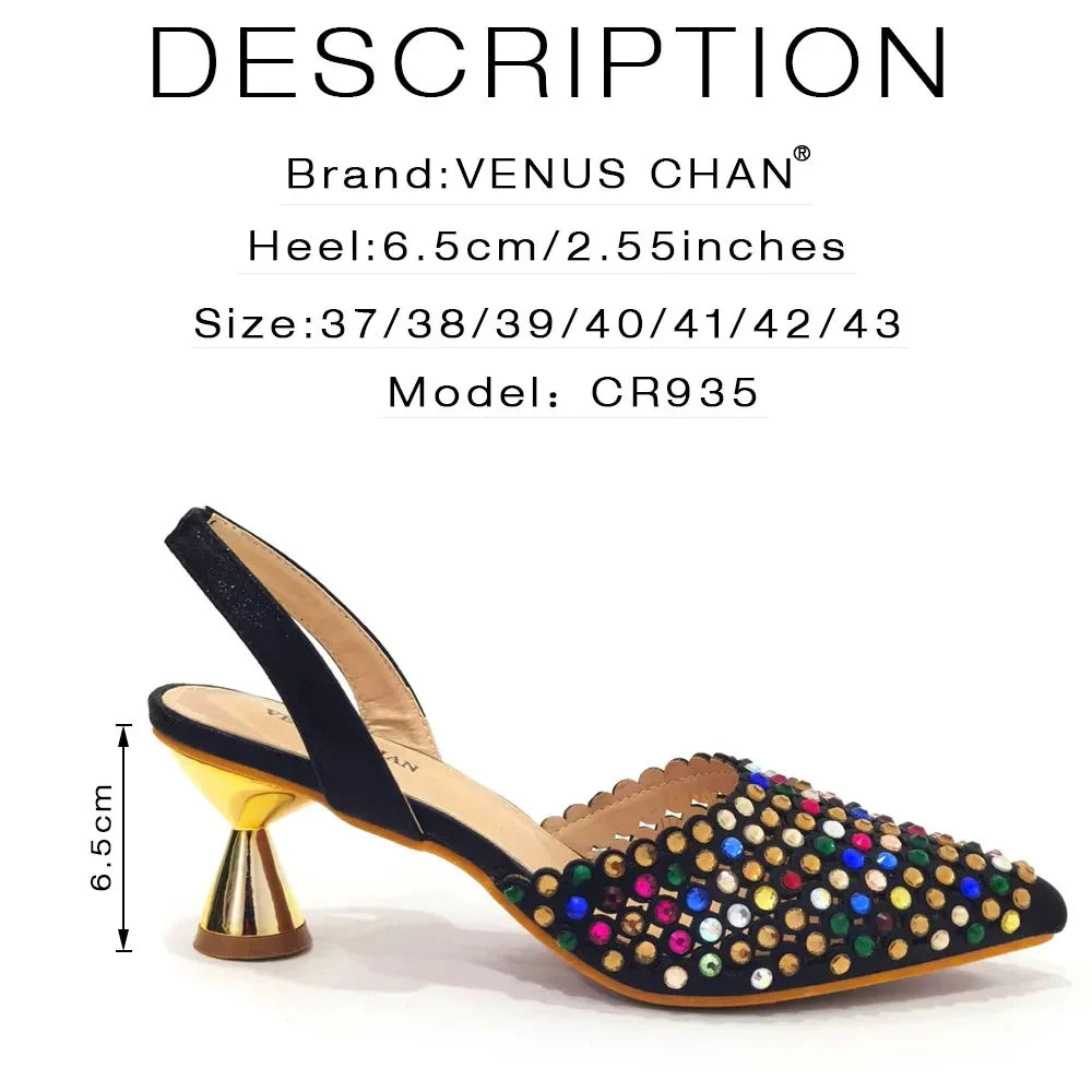 New Diamond Design Shoe and Bag Set ED221 – product view 10