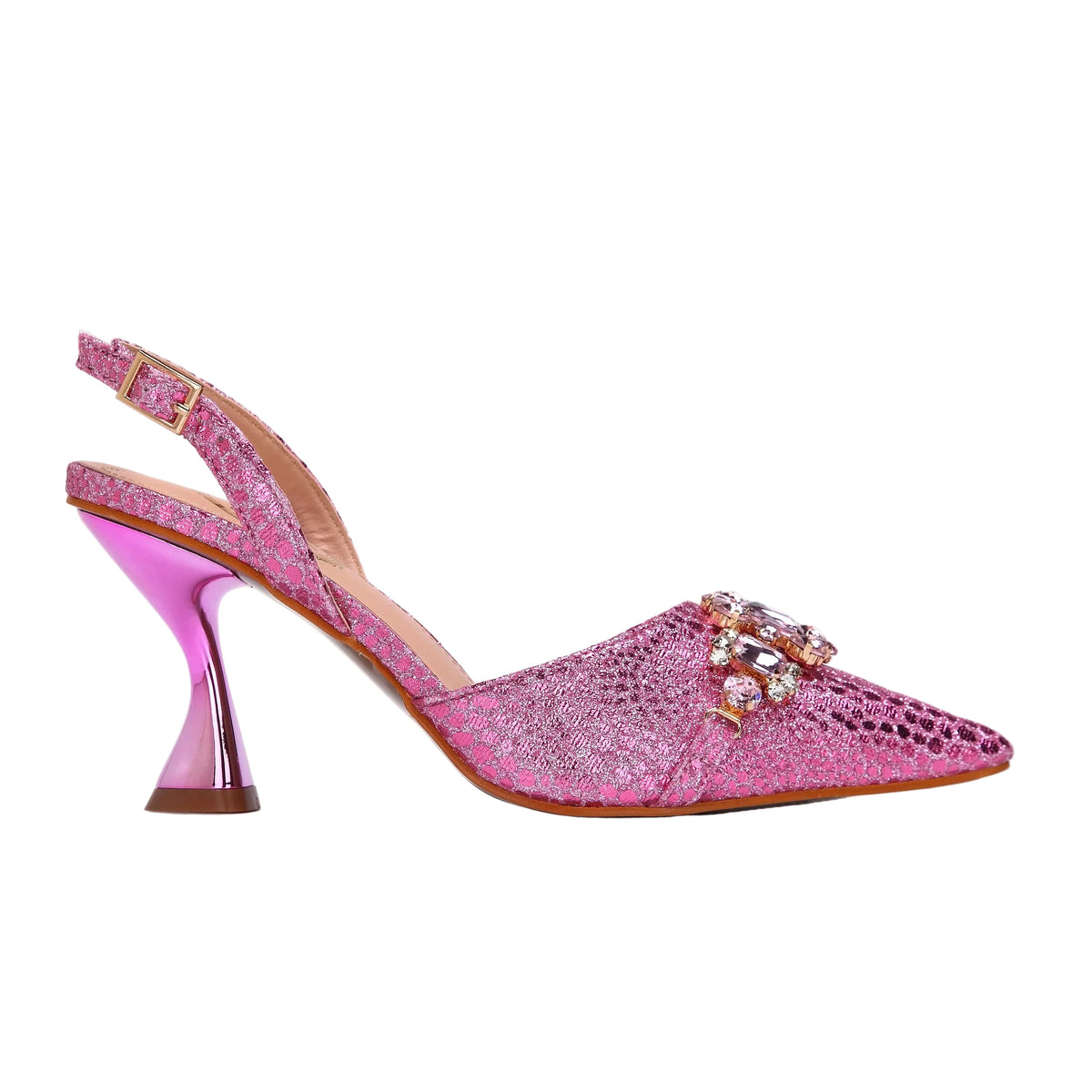 Women's Shoes and Bag Set with Pointed Toe EDN349 – product view 3