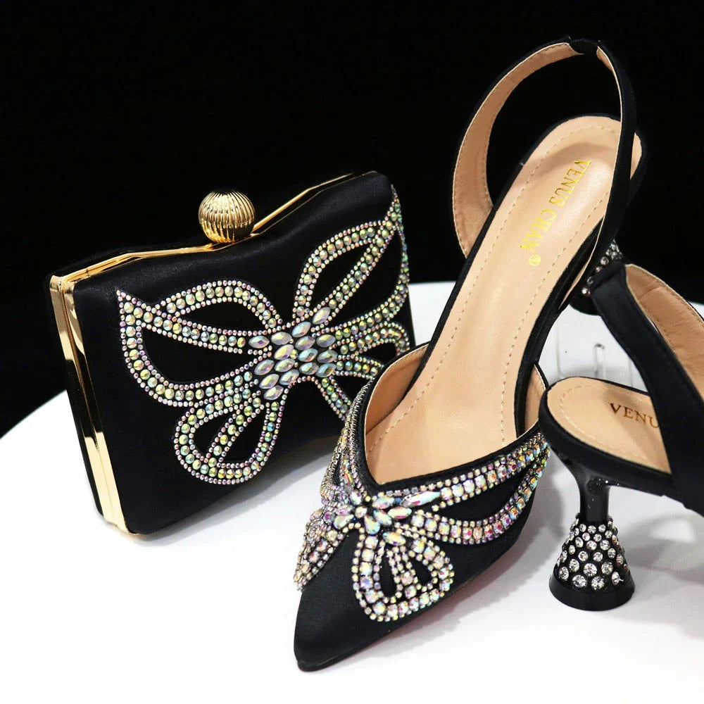 Italian Shoes And Bag Sets HJK1-17
