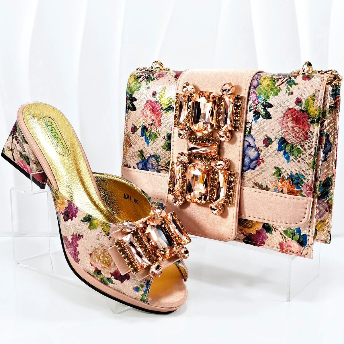 EdleessFashion Shoes And Bag Matching Set For Party HAA1-9 β product view 2
