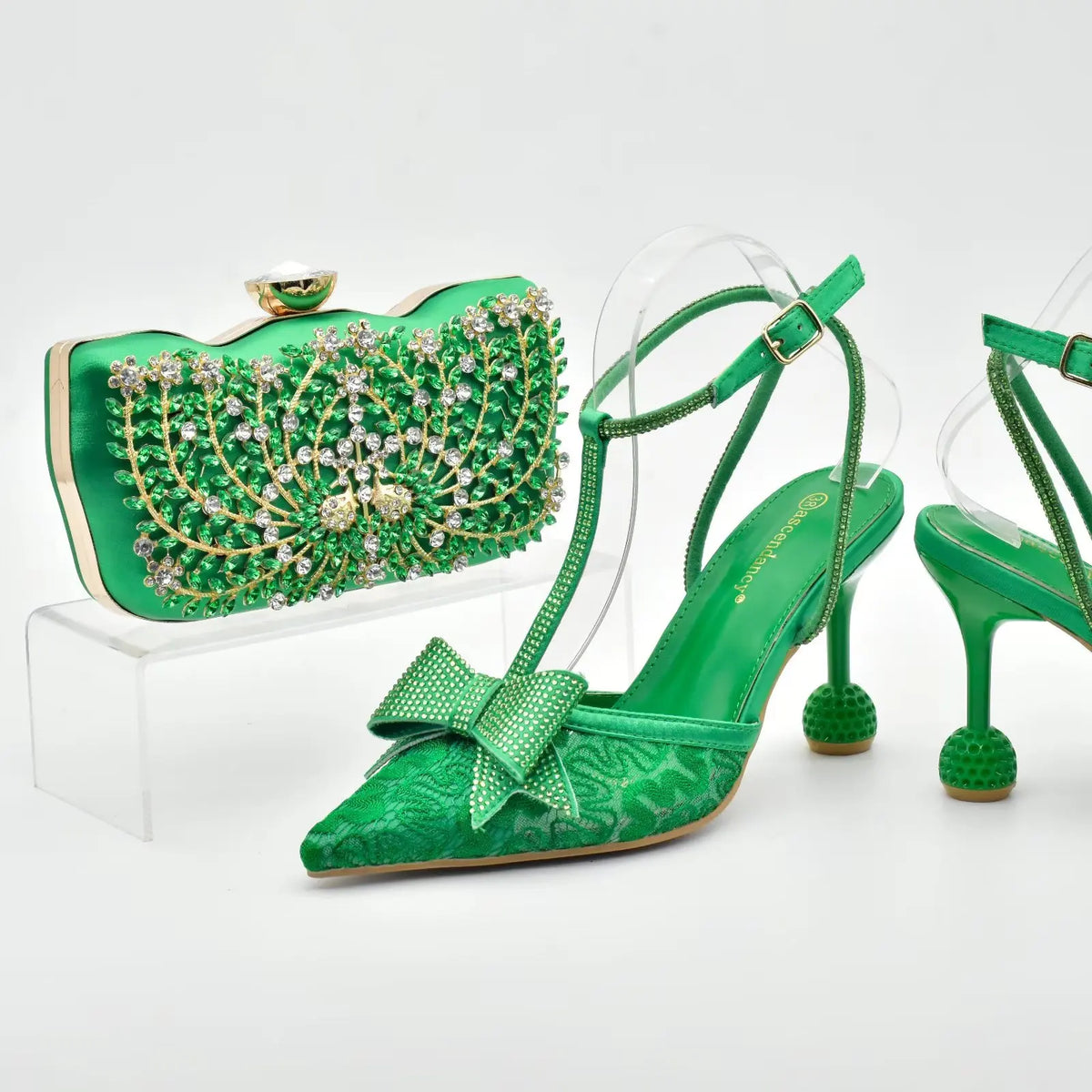 EdleessFashion New Arrival Shoes and Bag Set HOA1-10 β product view 4