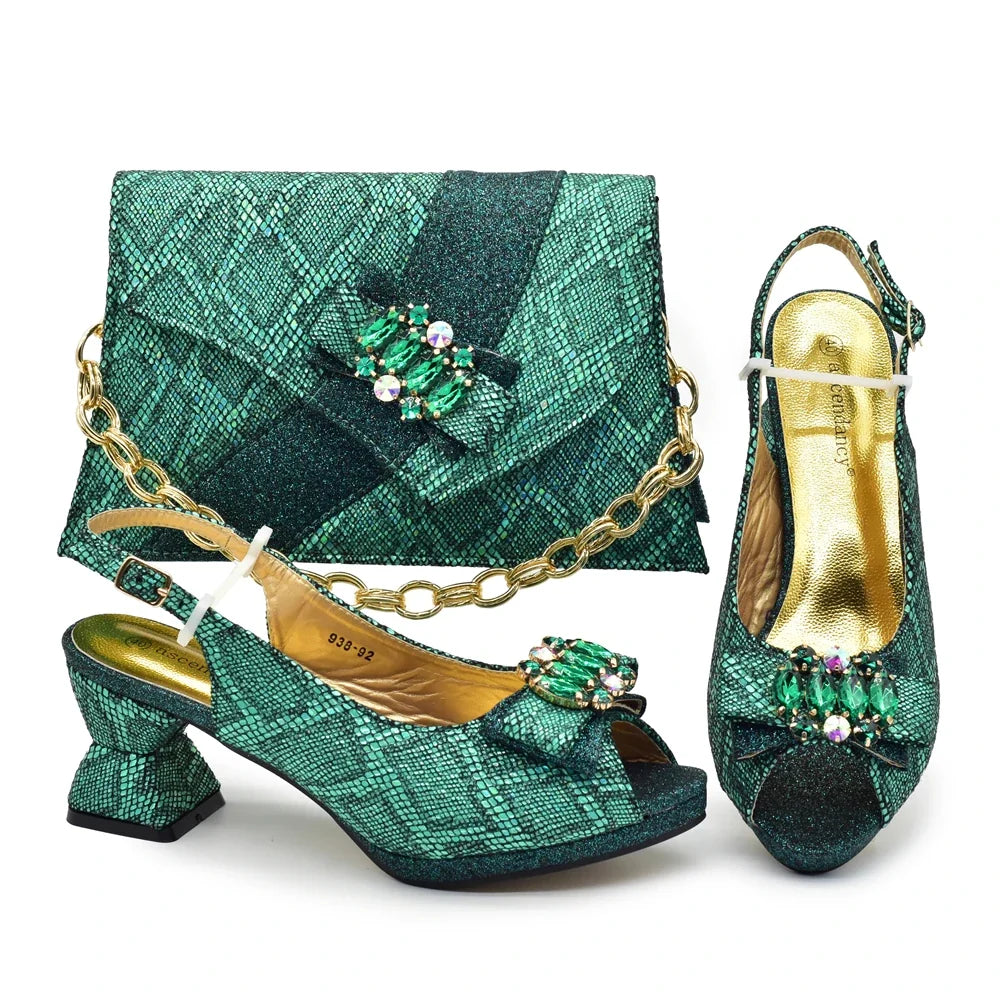 Italian Shoes And Bag Sets HFG1-10