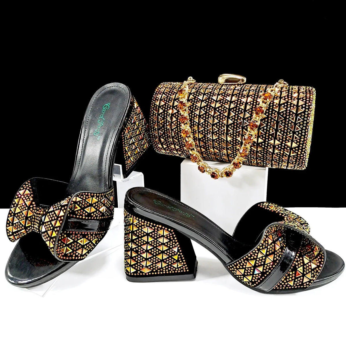 High Quality Ladies Shoes And Bags Set HJJ1-10 β product view 8