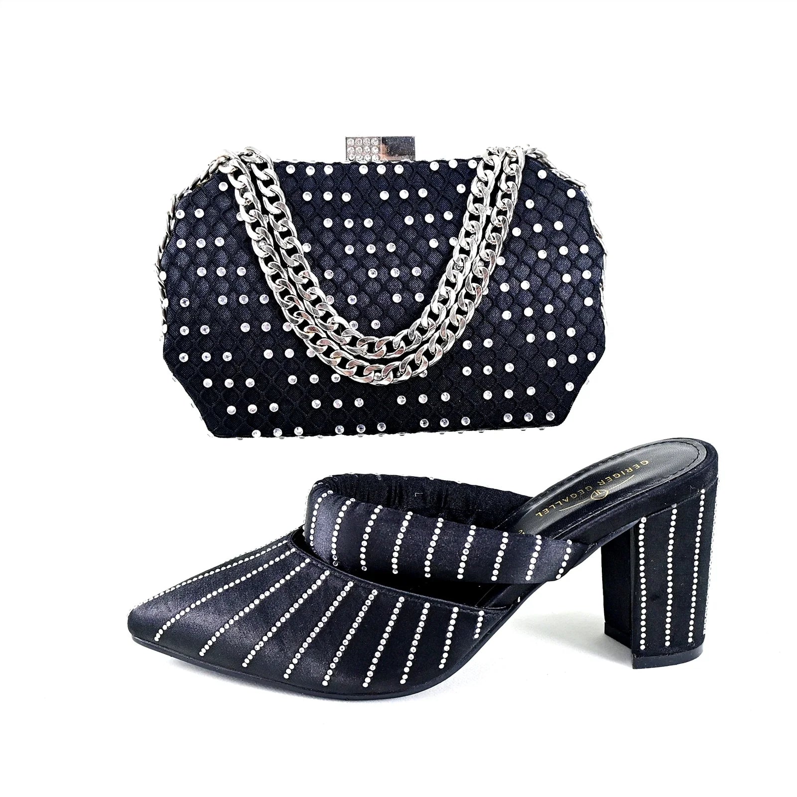 Ladies Shoes Matching Bag Set TR1-1