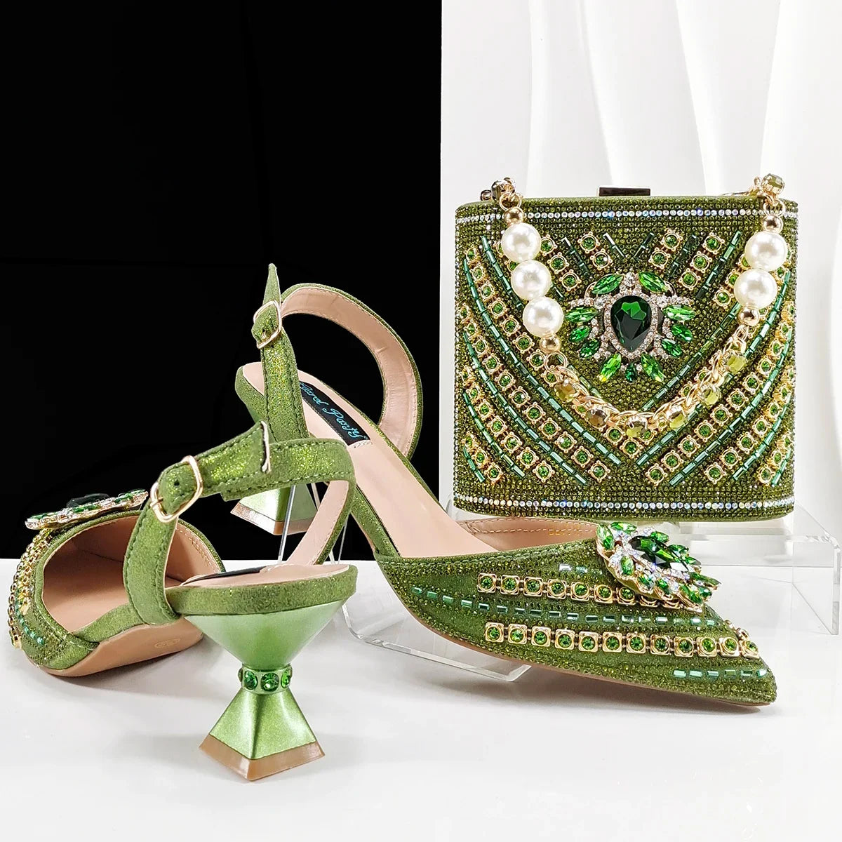 Hot Matching Women Shoe and Bag Set EDHFG1-1 – product view 5