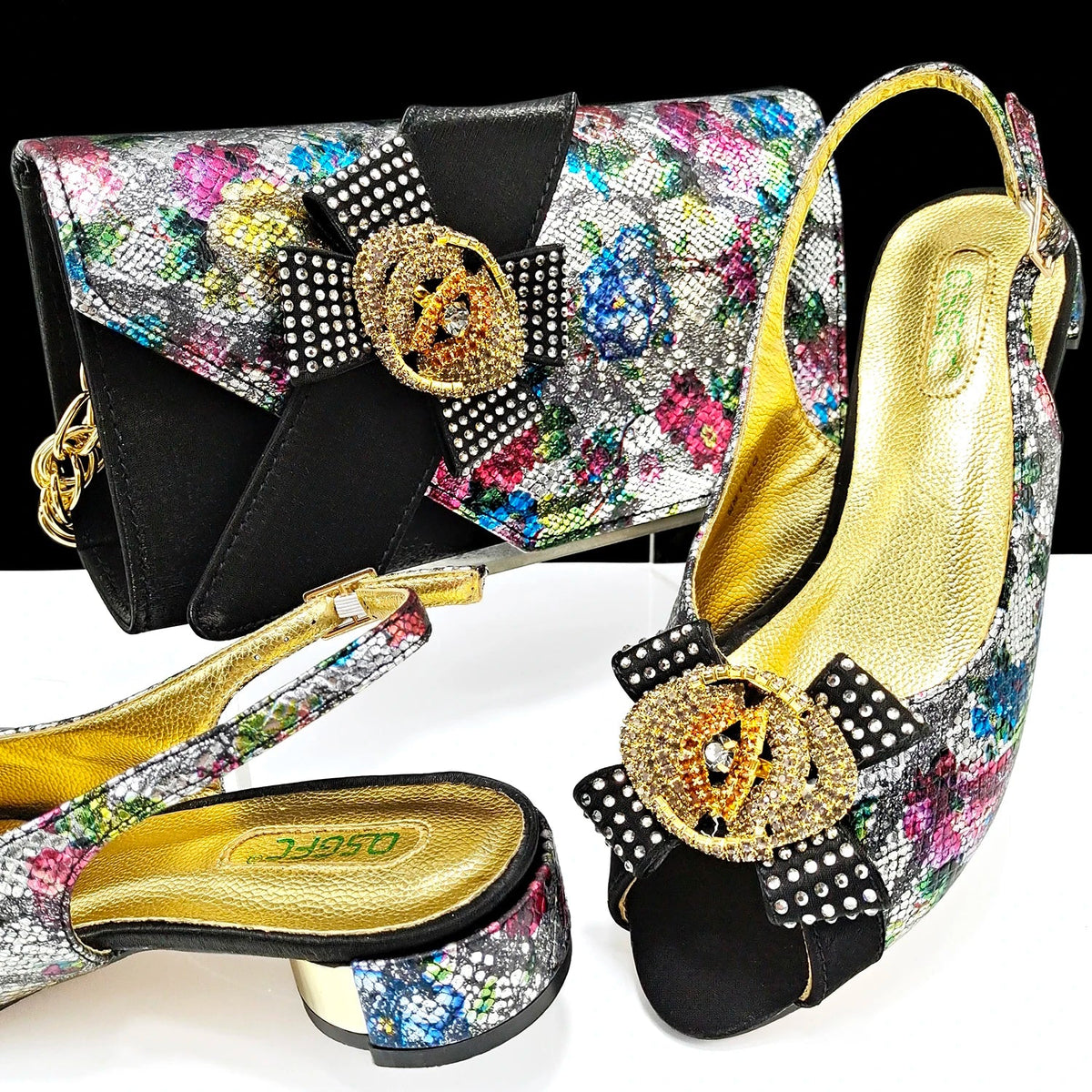Italian Shoes With Matching Bags HQS1-4