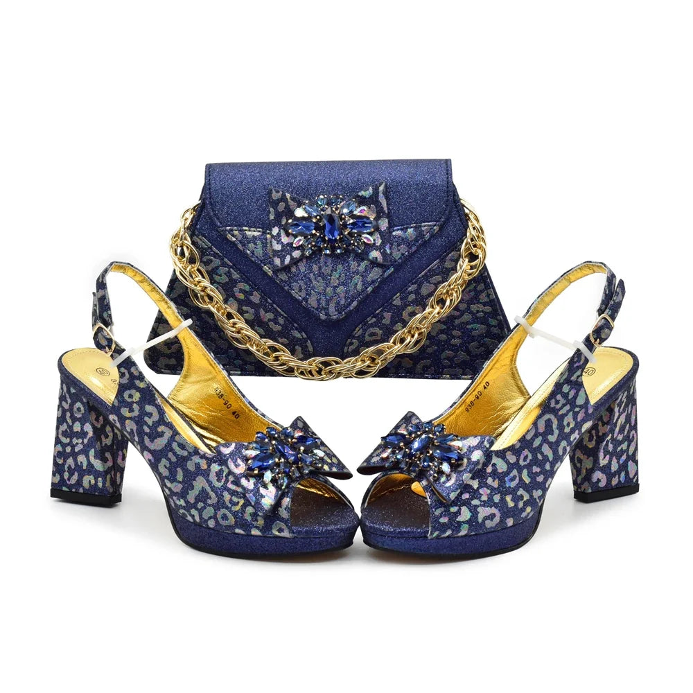 EdleessFashion New Italian Shoe and Bag Set New HCV1-2 β product view 3