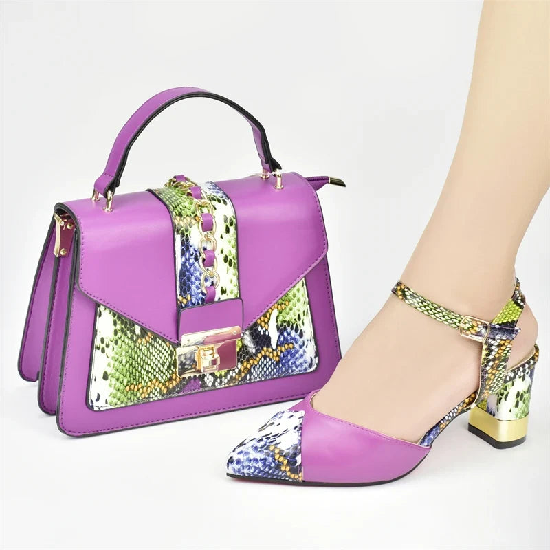 Italian Shoe With Matching Bags! HRG1-8 – product view 6