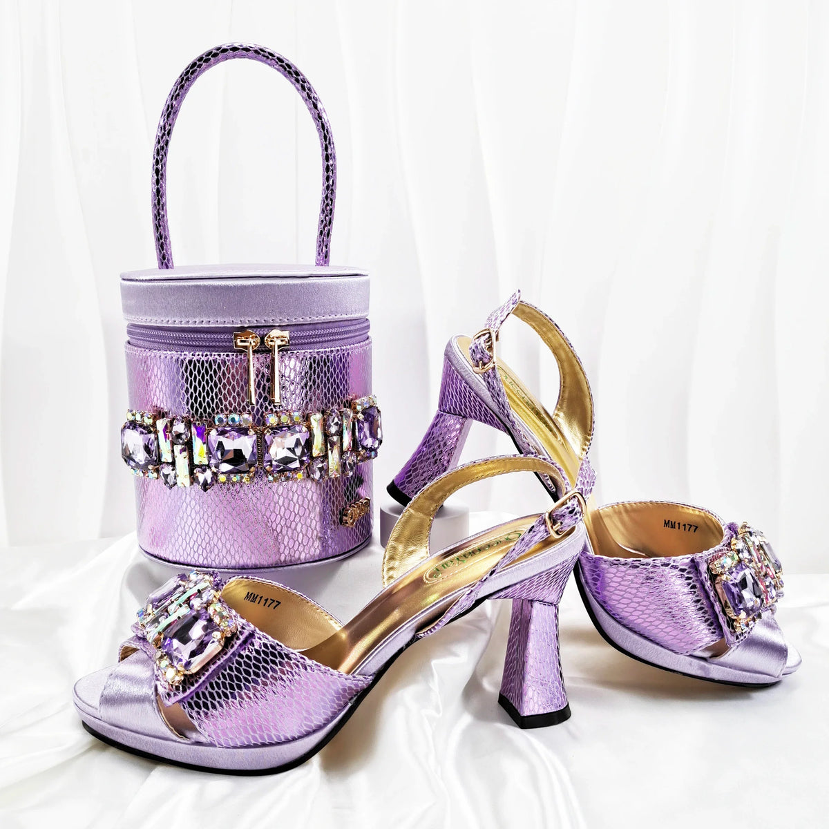 New Matching Women Shoe and Bag Set HF1-1 β product view 2