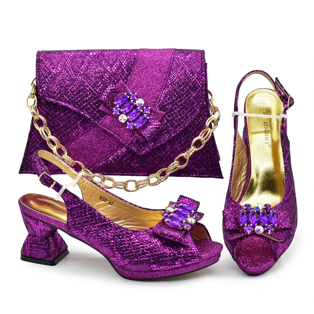 Italian Shoes And Bag Sets HFG1-10 – product view 1