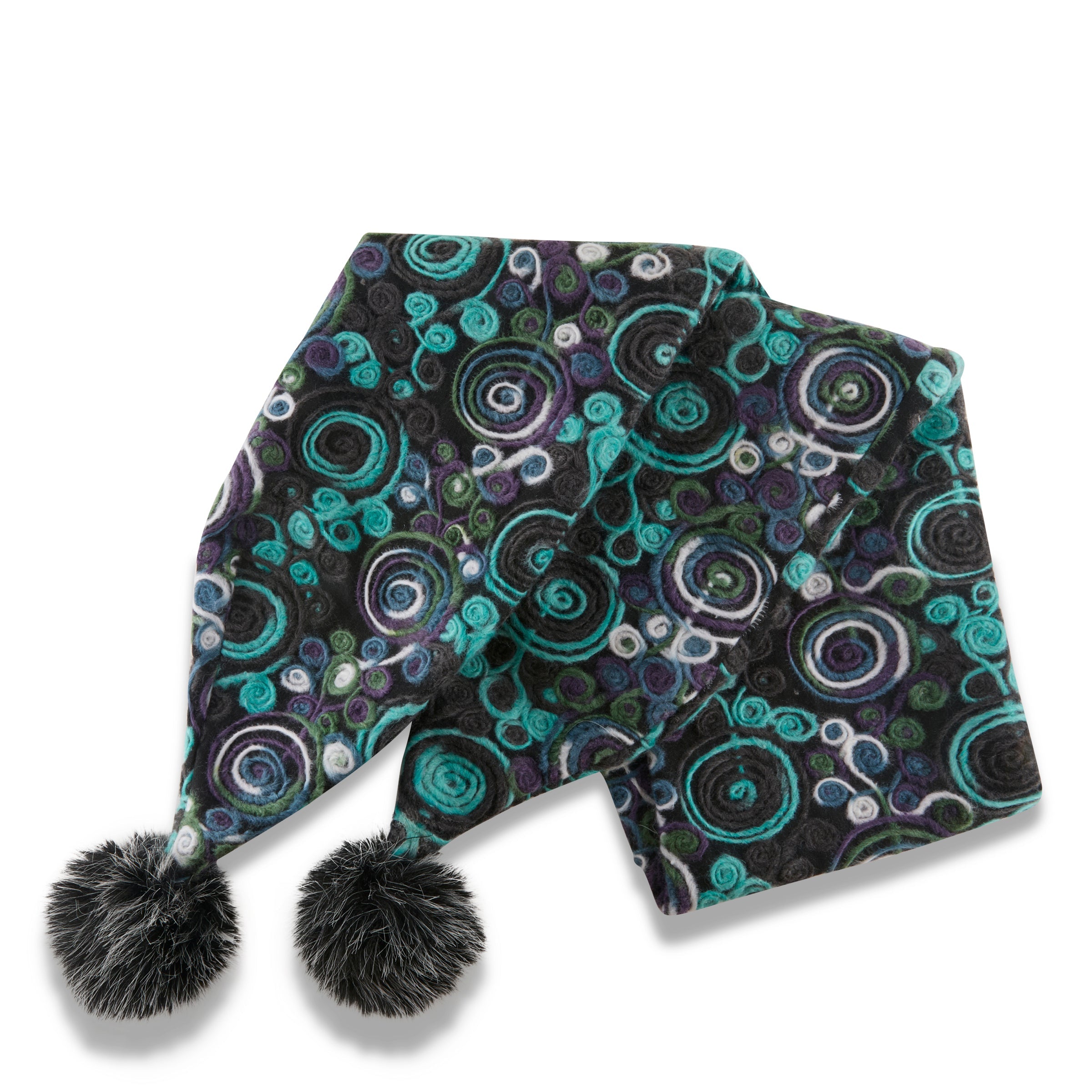 L'ARTISTE POMPOM SCARF