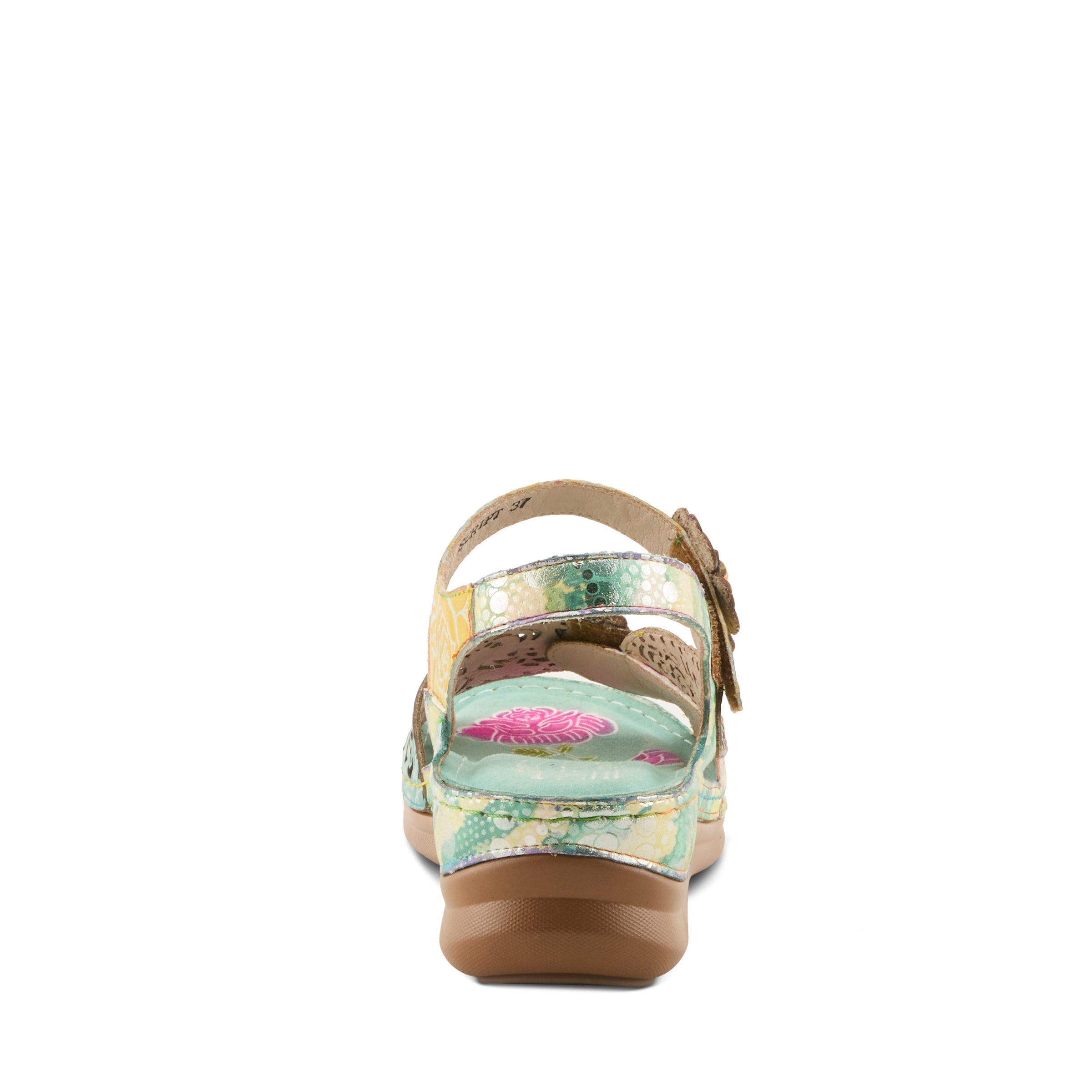 L'ARTISTE SCRIPT SANDALS