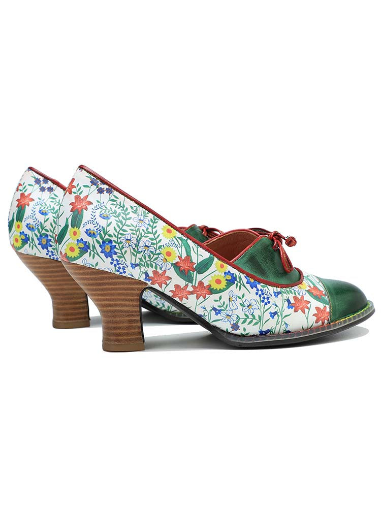 Vintage Hand-embossed Leather Shoes – product view 7