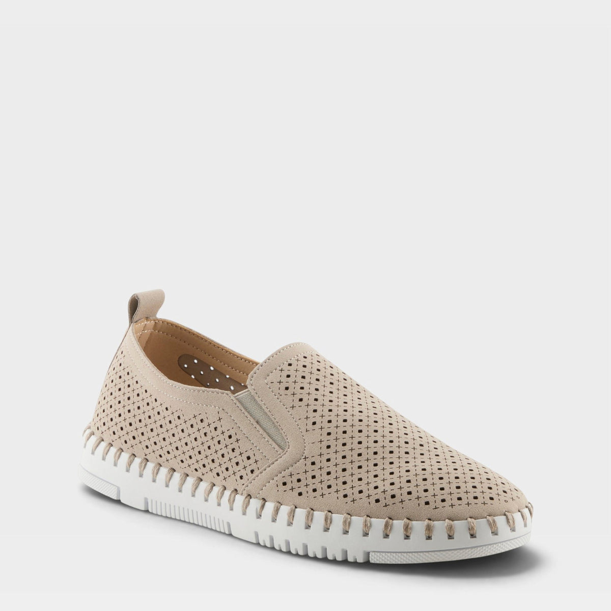Patrizia Surfie Women's Slip-On Shoes — LIGHT GREY / EU 37 / US 6.5-7