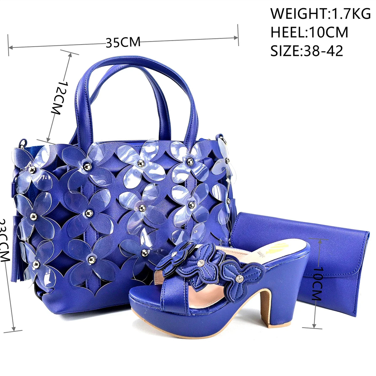 Italian Shoes And Bag Sets For Evening Party HRT1-50 – product view 4
