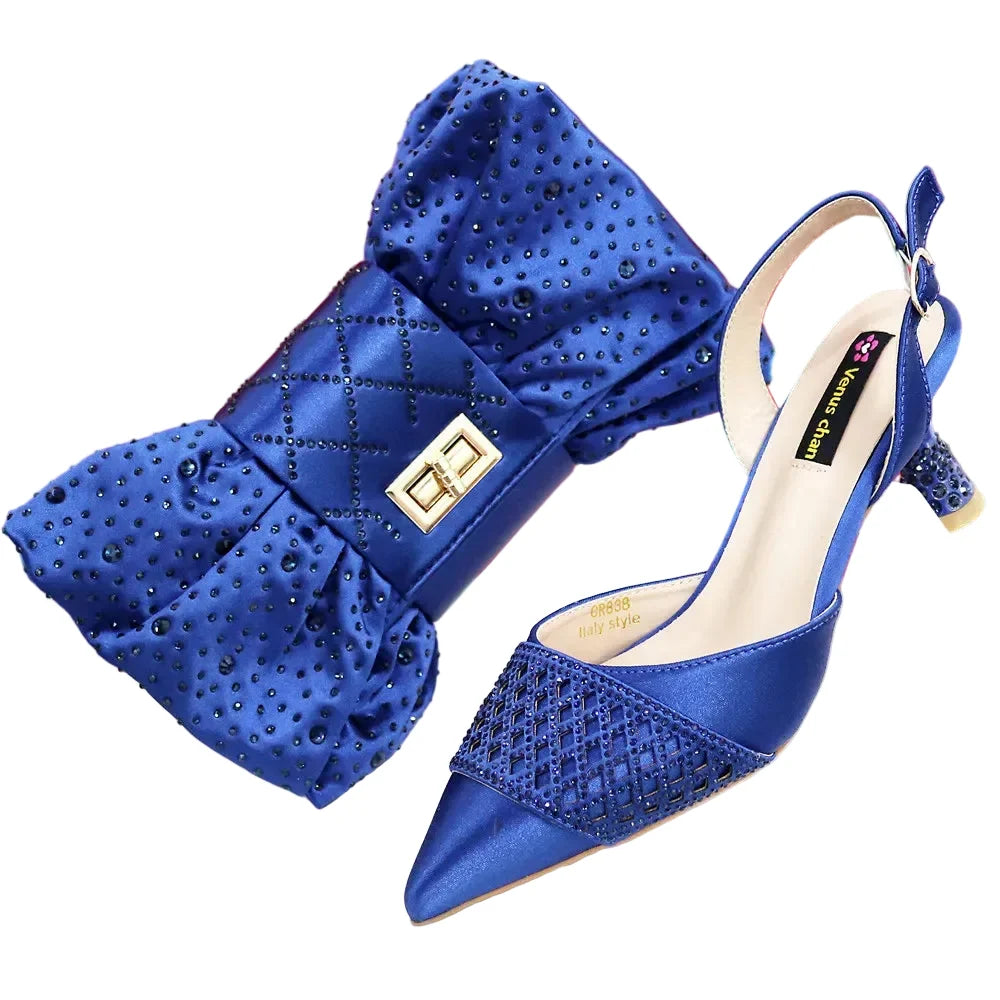 Latest Women Italian Shoes and Matching Bags TE342 – product view 5