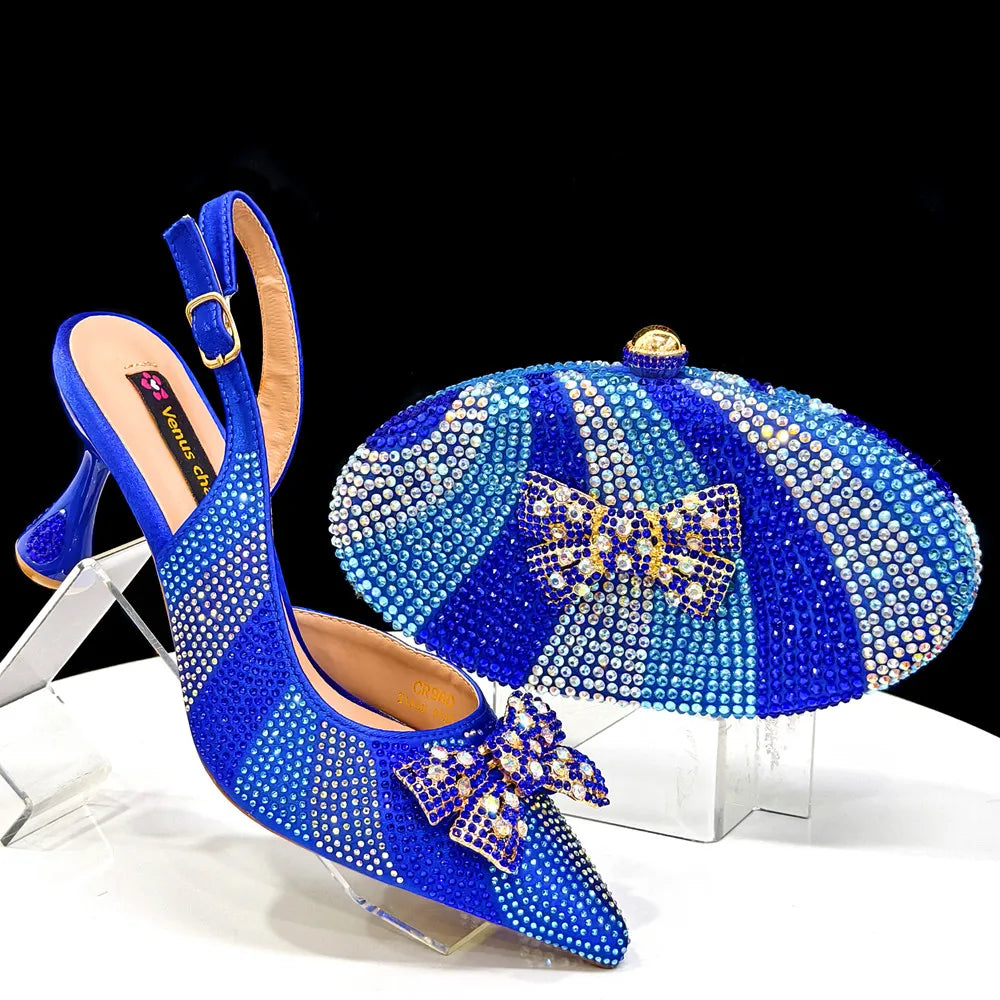 Italian Shoes And Bag Sets For Evening Party Ho1-1 – product view 7