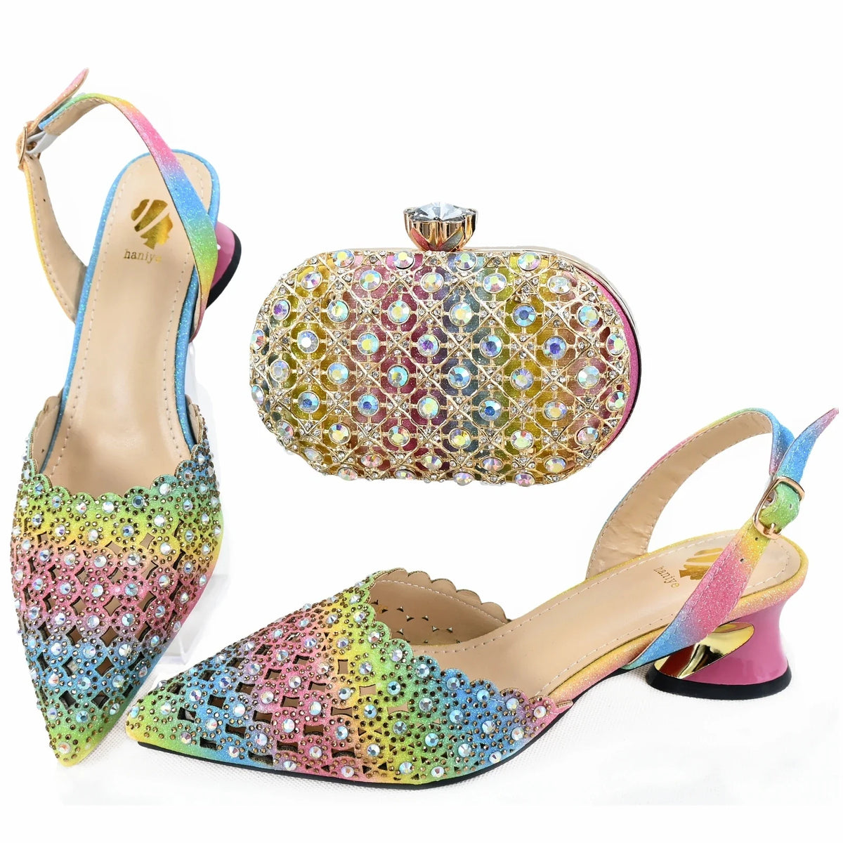 High Quality Style Ladies Shoes And Bags Set HAE1-7 – product view 3